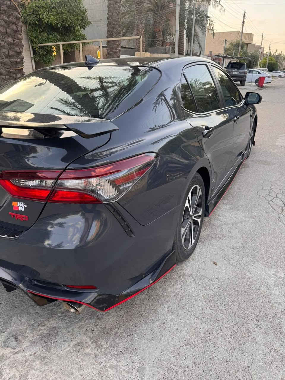 كامري TRD 2024
6 سلندر 3500 cc
ماشيه 34  الف كيلو 
توكلر قماره سوداء
رادار جانبي
بصمات بالابواب
كشنات جلد
كنشات كهرباء
تحديد مسار
شفتات بالستيرن
اوتو هولد
 ثلاث انظمة قيادة ( ايكو - اعتيادي - سبورت ) 
هاند بريك دكمه
رقم اربيل
بدون ايرباك
صبغ قبغ جنطه وجاملغ الخلفي فقط
*********** واتس اب
