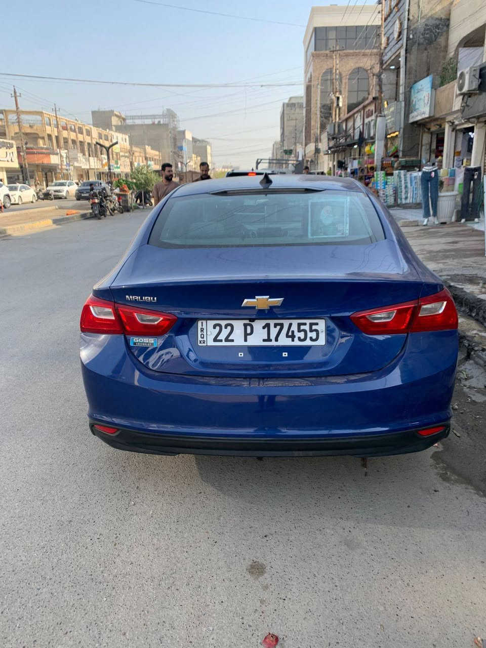 سلام عليكم ماليبو. ٢٣ 
بصمه سياره جديده  حادثها فقط دعاميه وخشم البنيد
بيها قطعه صبغ بس البنيد سونارها موجود صور حادثها موجوده محركها 1500تيربو  تحويل مباشر 
العنوان بغداد البنوك شارع الميثاق 
***********
سعر 115
