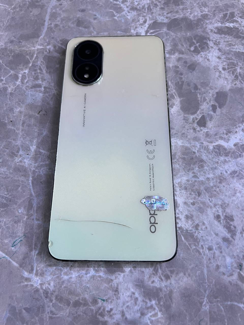 جهاز Oppo A38 للبيع
ذاكرة 128G مبدل شاشه اصليه بيه شخوص بالشاصي وفطر بالكفر والشاشه الاصليه السعر 120وبيه مجال ***********
