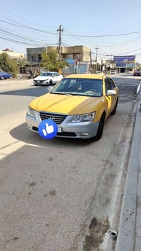 سوناتا مديل 2009 خليجي مكينه 2400 بيها منظومة غاز رقم نجف بسمي بيها ضر...