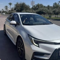 للبيع  كورلا هايبر S موديل 2024  ماشيه 48 الف كيلو  سونر السياره بالمن...