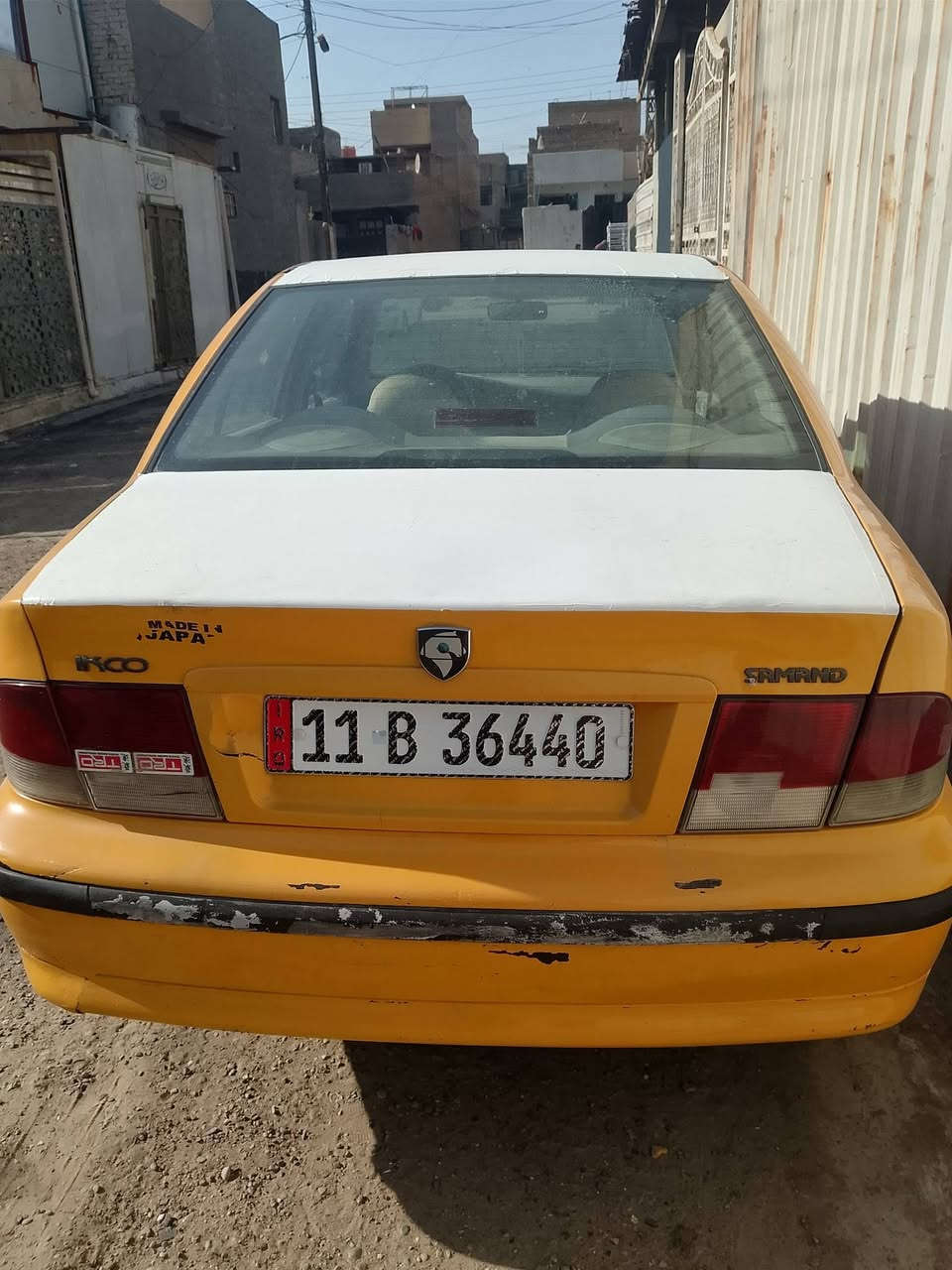 سلام عليكم سمند موديل ٢٠١١ سيارة نضيفه مال جناي ٢٨ وبيهة مجال رقمهة بغداد نواقص بسيطه تبريد كتف وغاز مكاني بغداد حي البتول *********** متوفر واتساب فقط
