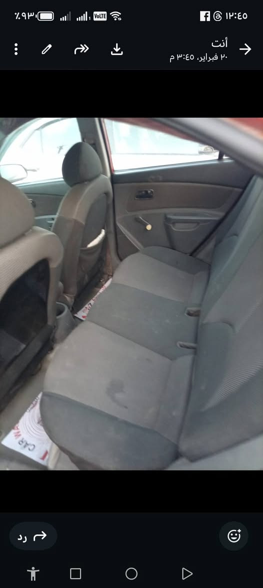 السلام عليكم ورحمة الله وبركاتة  رمضان كريم  ريو موديل 8 للبيع بيه قطعتين  رش بدون  دواخل سعر 83وبيه مجال مكان بغداد راشديه قرب مطعم ضفاف دجله تصال ***********
