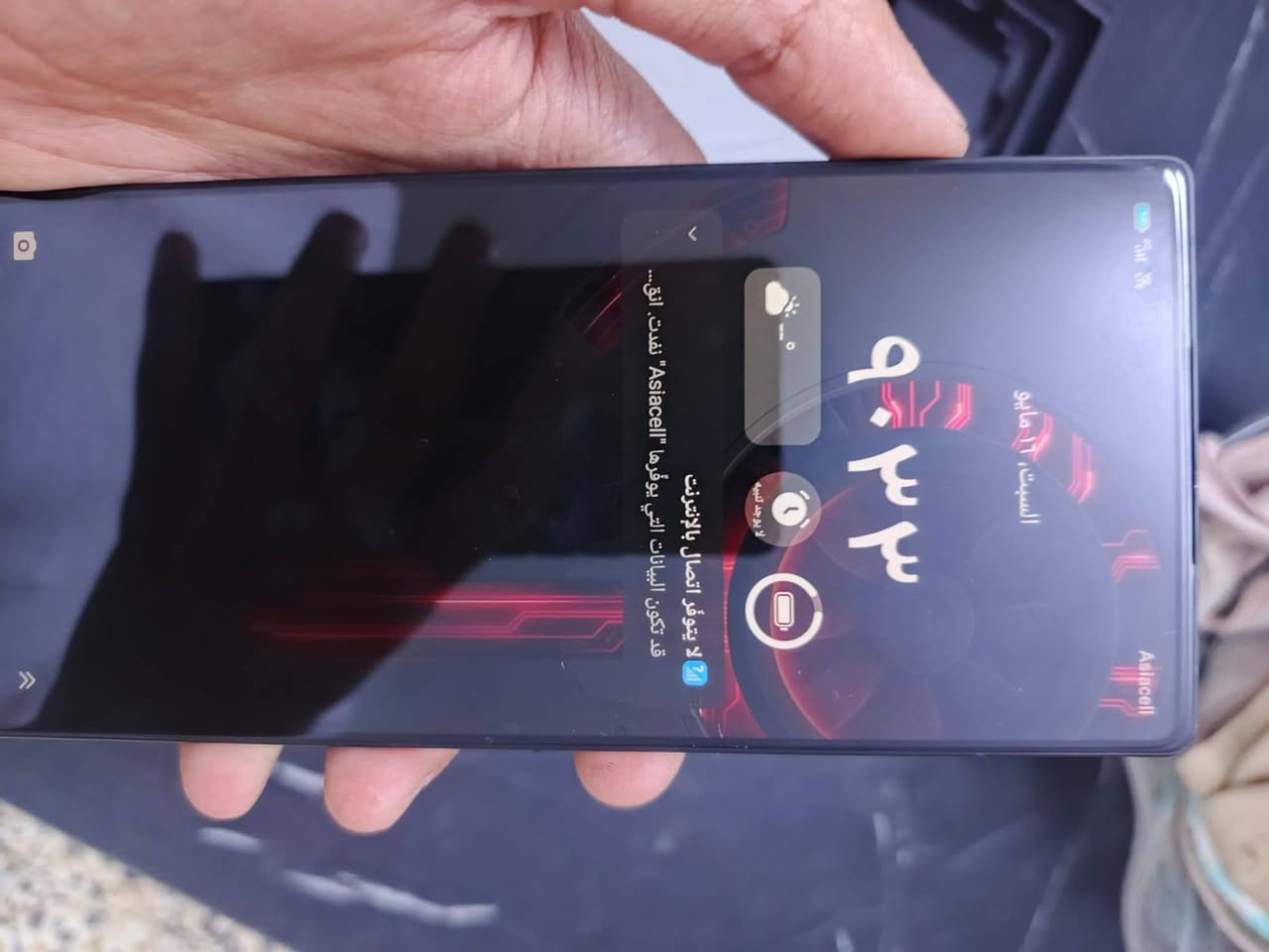 السلام عليكم عندي 
ريد ماجك 10برو 
ذاكرة256
بطاريته 98
هيرتز 144
عشوائيه 12+12
 جهاز نضيف 99من 100
كامل ملحقات 
اني رايده مراوس فقط  ويكون راس براس 
ايباد ريد ماجك استرا فقط ويكون كامل ملحقات 
هذه رقم ***********بس واتساب 
ملاحظه  بسيطه يكون قريب على حي العامل
