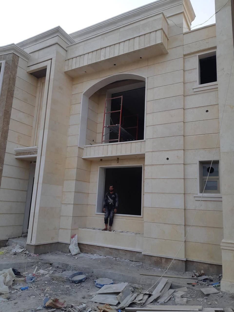 جزء من أعمالي كادر امير المصلاوي اختصاص واجهات مرمر وحجر حلان نعمل في جميع المحافظات وبي طرق مختلفه في العمل ميكانيك وخبط ميكانيك فقط سيم ربط سيم مغلون راسطات لحيم الاستفسار اتصل بنا على الرقم التاليه واتساب *********** او كورك ***********
