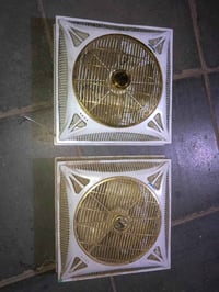 مروحات سقف ثانوي عدد 2 وحده تشتغل ووحده لا ، للبيع 07721145879