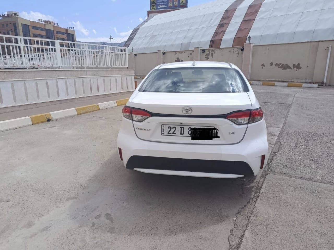 تويوتا كورلا موديل 2022 صبغ بولند أو نص جملغ خلفي بدون دوخل ماشي ٧٦ ميل رقم سنوي جديد  سعر ١٤٦  مكان عقره تلفون *********** واتساب
