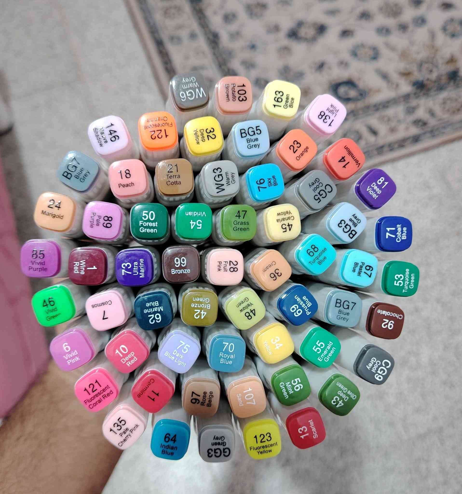 60 لون مثل الصور
كتابة جهتين 
بدون علبة ** موجود توصيل
جديد شرط الفحص


**إذا كنت صاحب هذا الإعلان وتريد حذفه لأي سبب، رجاءا أرسل رسالة إلى الدعم الفني**