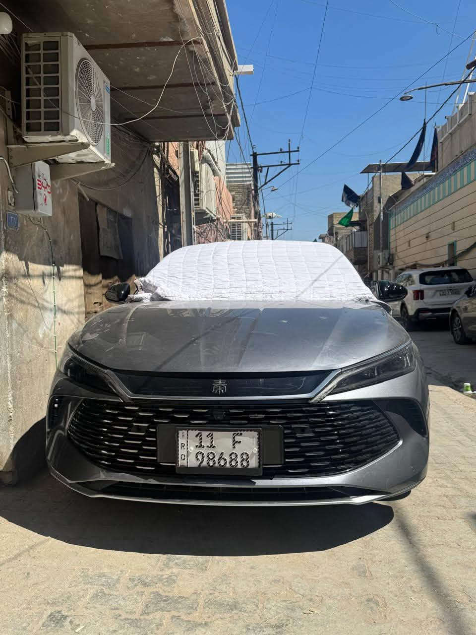 السلام عليكم 
Qin L 2025
فول مواصفات للاخير
بانورما 
بطاريه 120 
سيارة باسمي تحويل مباشر
بيه بارد بسيط موضح بالفديو 
السعر 23 ونص
بيه مجال قليل حك جيتك
العنوان بغداد _ الوشاش
***********
