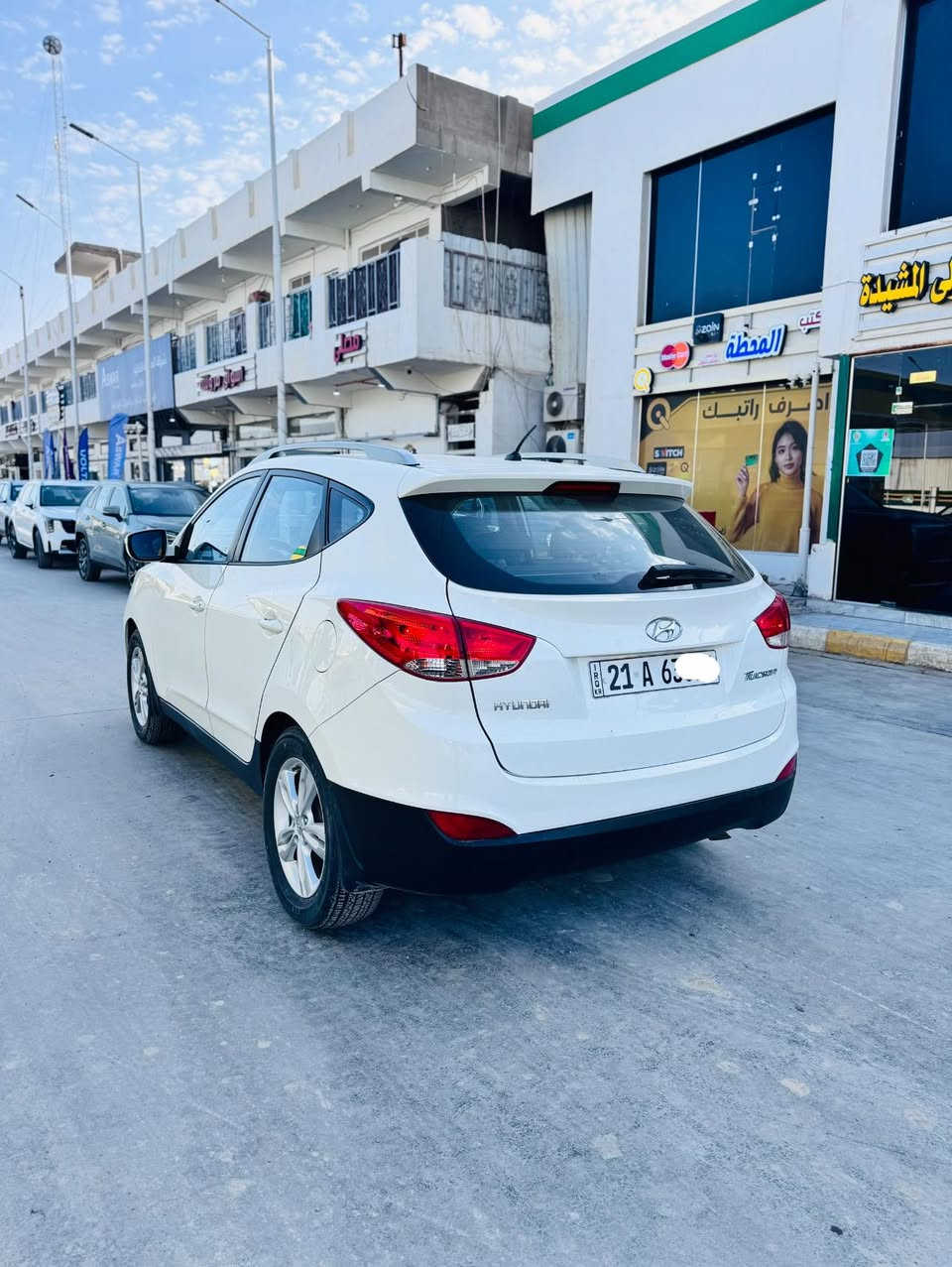 السلام عليكم 
توسان 2010 
كفالة عامه 
رقم سليمانية جديد سنويه جديده 
سياره جاهزه 
السونار مرفق مع المنشور 
مكاني واسط الصويره 
***********
