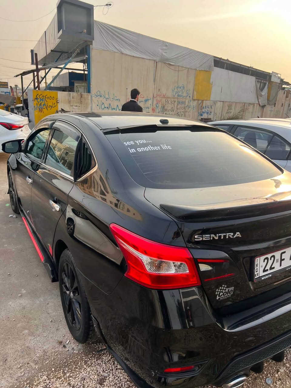 نیسان سێنتڕا ٢٠١٧
ماسەفات s
ماوەی ڕۆشتن ١٠٠هەزار مایل
بەس بۆنیت بۆیاغە بێژورێ بێ ئێرباگ
مەکینە و گێڕی کارەبایاتی شەرت
نرخی ١٠٥ مەجال
مۆبایل *********** أربيل, العراق
