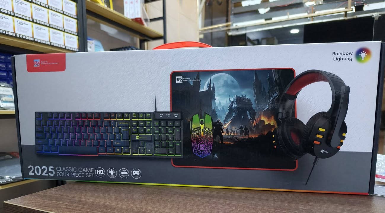 ▪️البوكس الى يتمنى كل جيمر🕹
~~~~~~~~~~~~~~~~~~~~~~~~~~~~
♠{يتكون من اربع قطع }
~~~~~~~~~~~~~~~~~~~~~~~~~~~~
🔹 {ماوس واير ضوئي}
~~~~~~~~~~~~~~~~~~~~~~~~~~~~
🔻{سماعه واير ضوئية }
~~~~~~~~~~~~~~~~~~~~~~~~~~~~
🔶{كيبورد واير ضوئي} 
~~~~~~~~~~~~~~~~~~~~~~~~~~~~
✳️{باد ماوس} 
~~~~~~~~~~~~~~~~~~~~~~~~~~~~
▪️الى اهلي البكرلي الاعزاء تتوفر لدينا انسب الاسعار 
~~~~~~~~~~~~~~~~~~~~~~~~~~~~~~~~~~~~~~
🔹العنوان حي البكرلي شارع المستوصف مقابل البيت العصري
~~~~~~~~~~~~~~~~~~~~~~~~~~~~~~~~~~~~~~~~
🟡لتواصل اتصل على ***********
~~~~~~~~~~~~~~~~~~~~~~~~~~~~~~~
