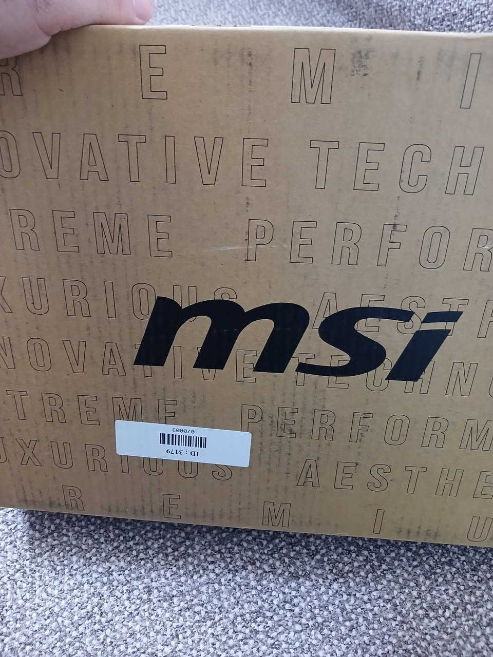 لابتوب MSI Thin 15 جديد طك كارتون (Sealed)
السعر: مليون و 30 الف ثابت رجاء
فقط بيع ما مراوس
• Core i5 جيل 13كور خامس
• رام 16GB DDR4
• SSD NVMe 512GB ذاكرة 
• شاشة 15.6 FHD 144Hz
• RTX 4050 6GB كرت شاشة خارجي 6 كيكا
• توصيل 10 الف
: : *********** Viber & WhatsApp
