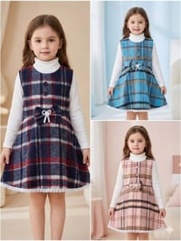 فستان بناتي • كارو جوخ • قياسات ٢،٤،٦