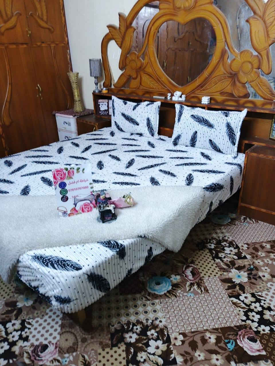 تلبيسه دوشك قماش خاولي
حسب طلب ولون 💯🪡وقياس ١٨٠في٢٠٠ قياس تركي
توصيل كربلاء وجميع المحافظات 🚚
اي استفسار ع واتساب ***********
