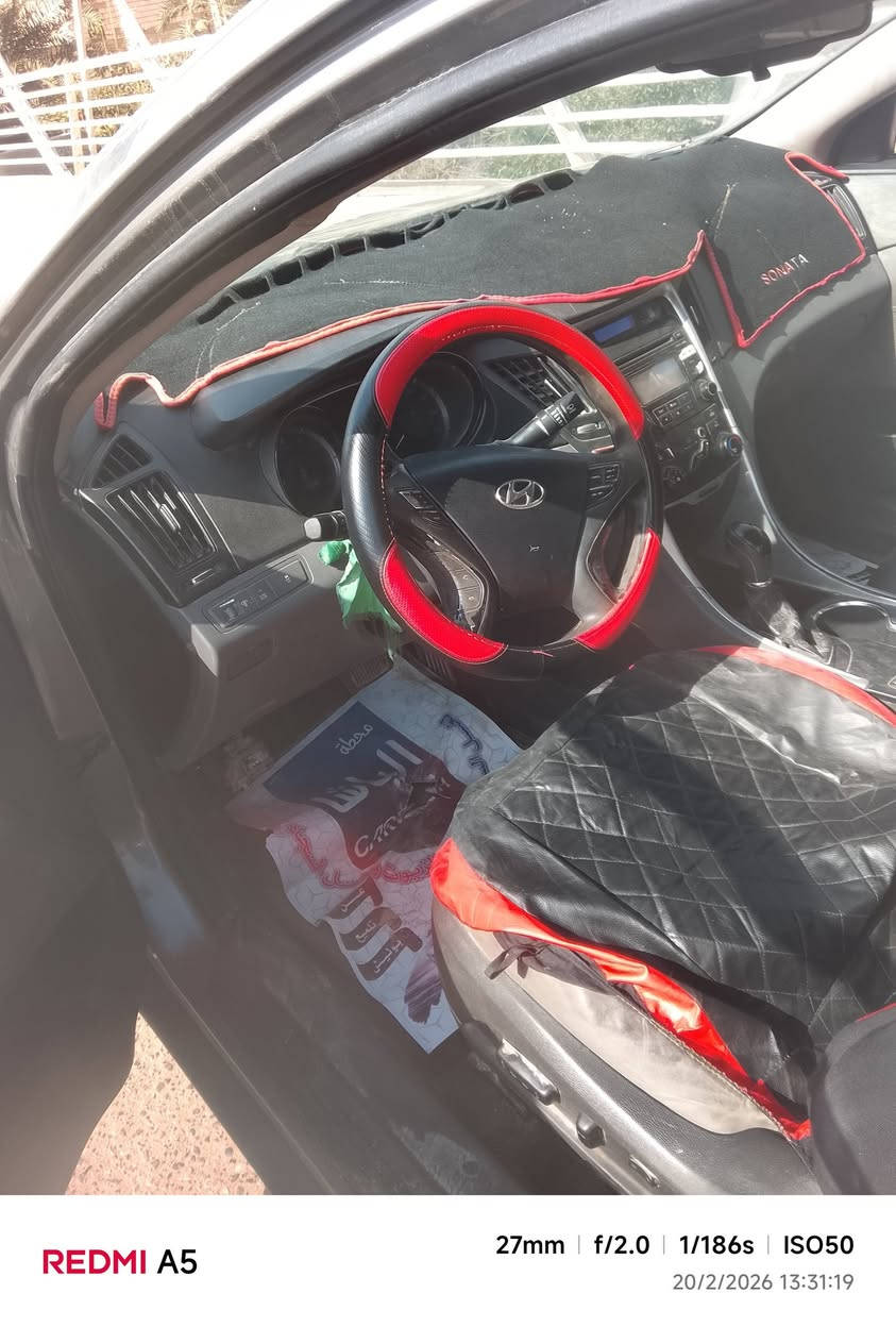 سوناتا 2013 رقم ذي قار نكليزي مكفوله من ضربه القويه مكينه كير 2400 كفاله تبريد شغال حداديه خير من الله سيارا جاهز سعره 75 وبيه مجال مكان بصره ابو الخصيب وهذه رقم الهاتف ***********
