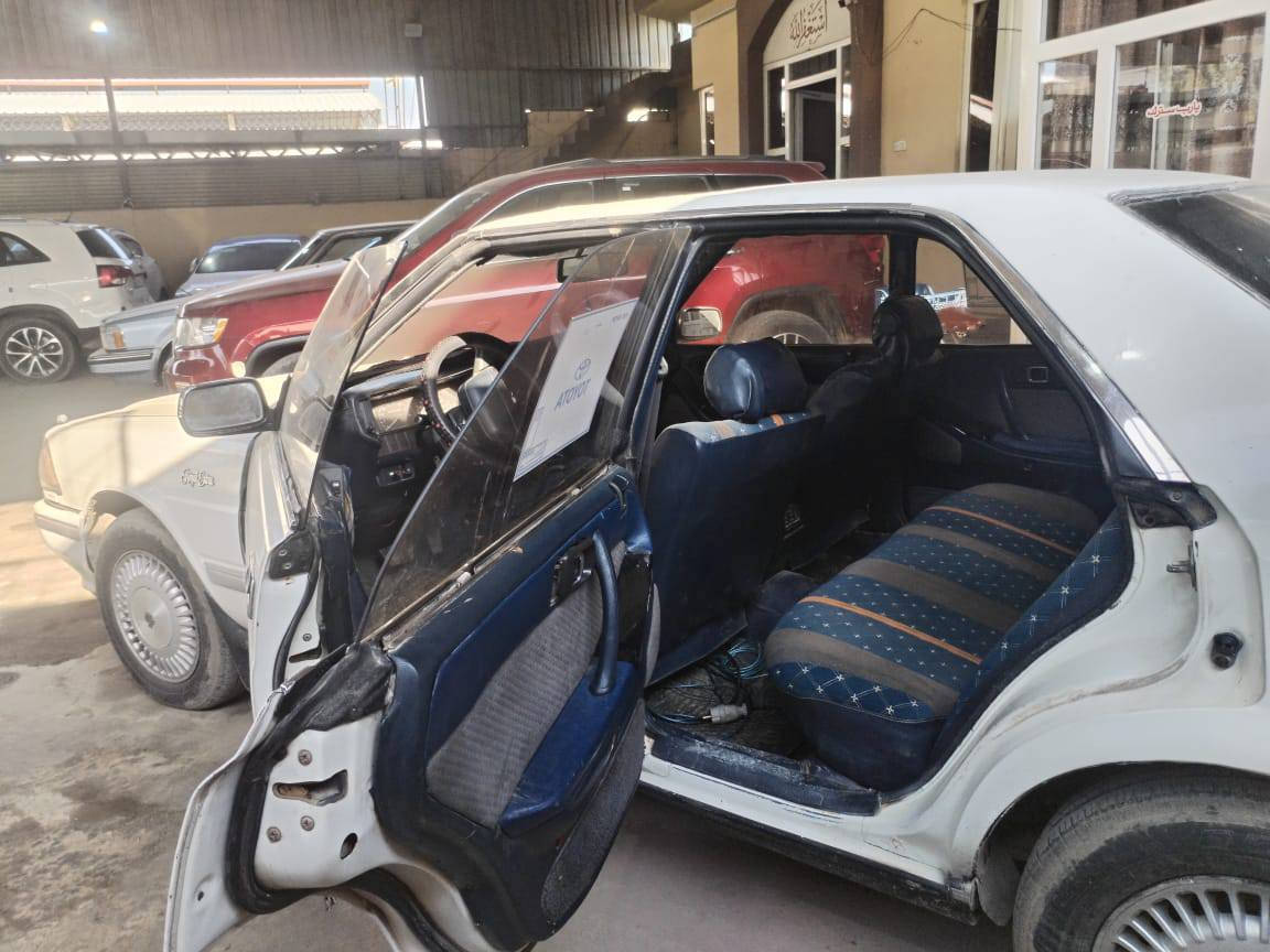 السلام عليكم
هارتوب 1989

السيارة جاهزه وحلو وكلشي ابحكو

كاربون بيها

صبغ عام

شرط التحويل

العنوان موصل المعارض

بيع او امعارض حسب القناعة

السعر 40$$

هاتف ***********..***********
