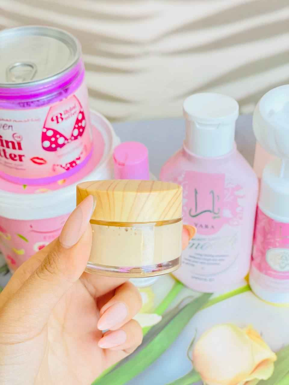 * "بوكس عناية بكل شي تحتاجينه لتدللين نفسك ✨ لأن راحتج أولاً 💆🏻‍♀️"

🌷مقشر وسنفرة للوجه والجسم 

🌷زبدة للجسم عطرية

🌷زيت معطر يارا 

🌷غسول ومعطر مناطق حساسة

🌷مخمرية فورمنية بعد الحمام 

🌷لوشن مرطب يارا🧴 

🌷ليفة تزيل الجلد الميت وتقشر

* "وقتج للراحة يبدأ من هنا.. بوكس العناية اللي يخليج تحبين كل لحظة 🌷"
* "اهتمي بنفسج مثل ما تهتمين باللي تحبينهم 💖 
* "تدللي بروتين عناية لأن الجمال يبدأ من الاهتمام 🌸"
* "مو مجرد منتجات، هذا طقس حبّ لنفسج 💕"

سعر العرض خاص Singapore


**إذا كنت صاحب هذا الإعلان وتريد حذفه لأي سبب، رجاءا أرسل رسالة إلى الدعم الفني**