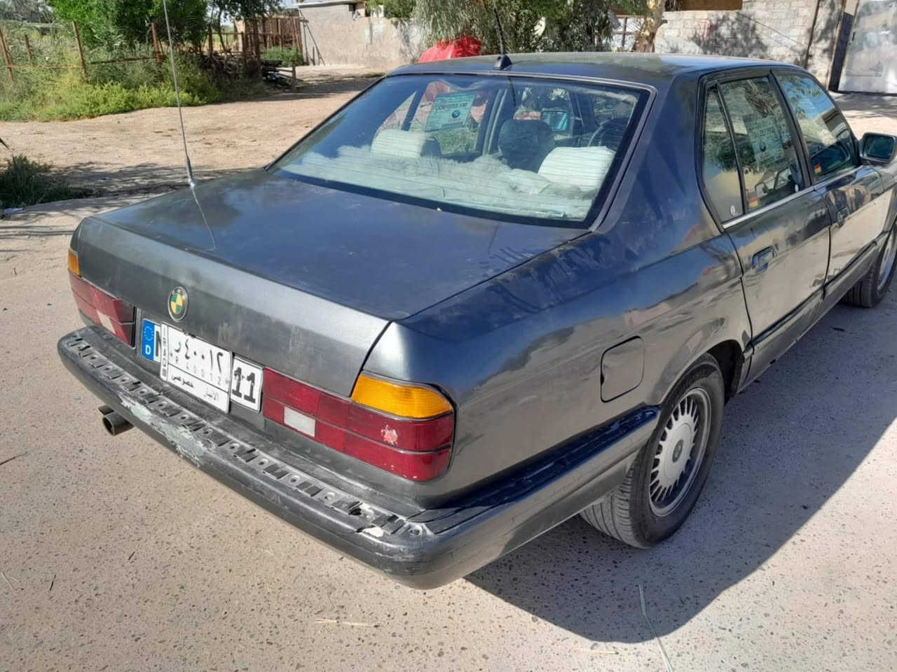 للبيع بي ام موديل 91 كير وتماتيك 730محىك مفتوح كير ومحرك جدد تخم تاير سياره مصبوغه حزام جماليه رقم انبار تحويل مباشر سياره جاهزه نقصهه تبريد كمبريسر عاطل السعر 42 وبيه مجال بسيط العنوان بابل الحصوه *********** 
***********

