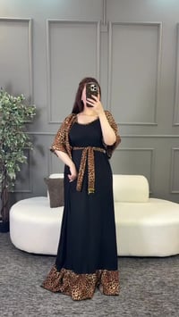 فستان نسائي • زبدة تركي • فري سايز