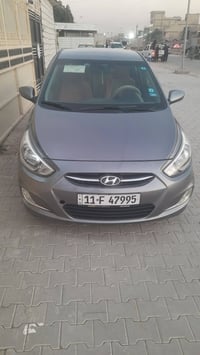 اكسنت امريكي موديل 2017 رقم بغداد جديد ماشيه 109 سياره جديده سونار موج...