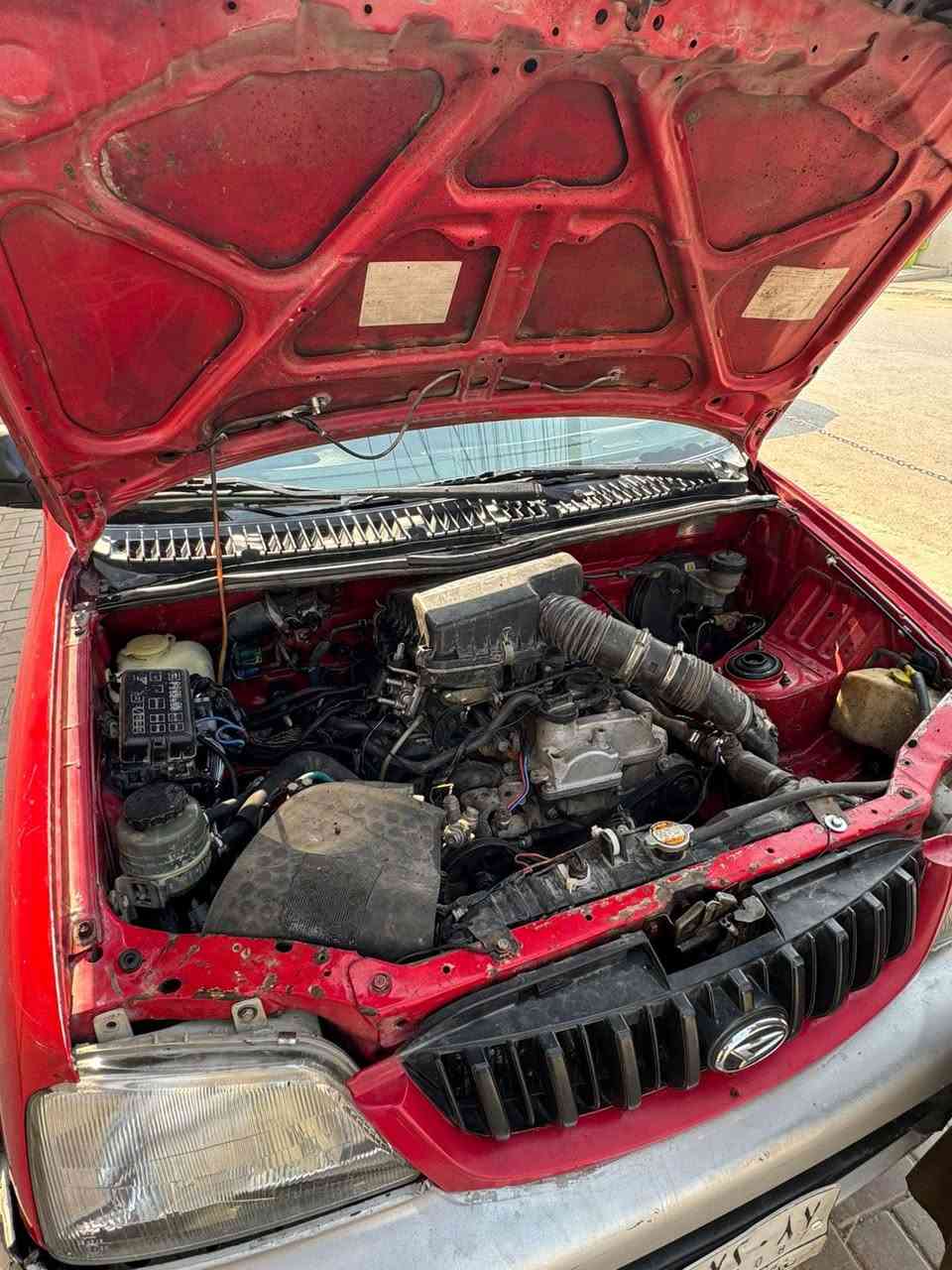 السلام عليكم دهستو موديل الفين و 2004السياره بسمي   مكفواله  حجم المحرك اربعه سلندر السعر 38وبيهه مجل مكان بغداد كريعات  *********** _***********
