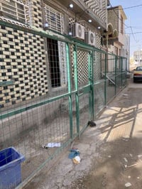 سياج حديد • طول ١٥م • ارتفاع ٢م