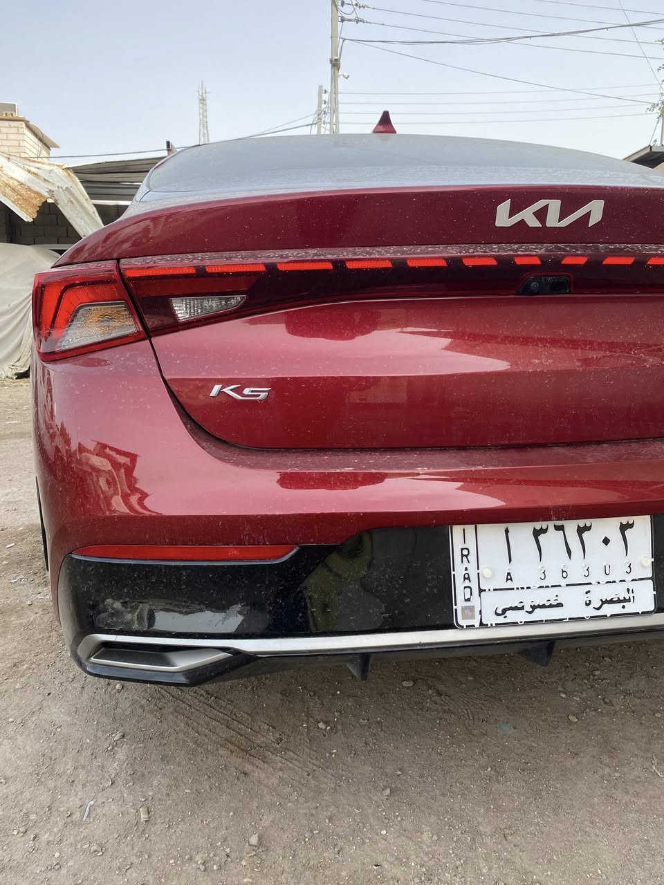 السلام عليكم
K5 وارد أمريكي 
موديل 2022
رقم معوقين بصرة
حادث السيارة تقرير شغالة من امريكا 
سيارة جديدة بمعنى الكلمة 
شرط برغي ما مفتوح بالسيارة 
ماشية 30 الف 
مواصفات فل
لايت 4 عدسات 
محرك 1.6 تيربو 
أنظمة قيادة 
رادار نقط عمياء
تشغيل عن بعد 
مكانها البصرة 
للعلم السيارة ضربتها دراجة بالباب 
باقي ع ضربتها تجي تشوفها 
للاستفسار الاتصال على الرقم 
***********
سعر السيارة 160 وبي مجال
