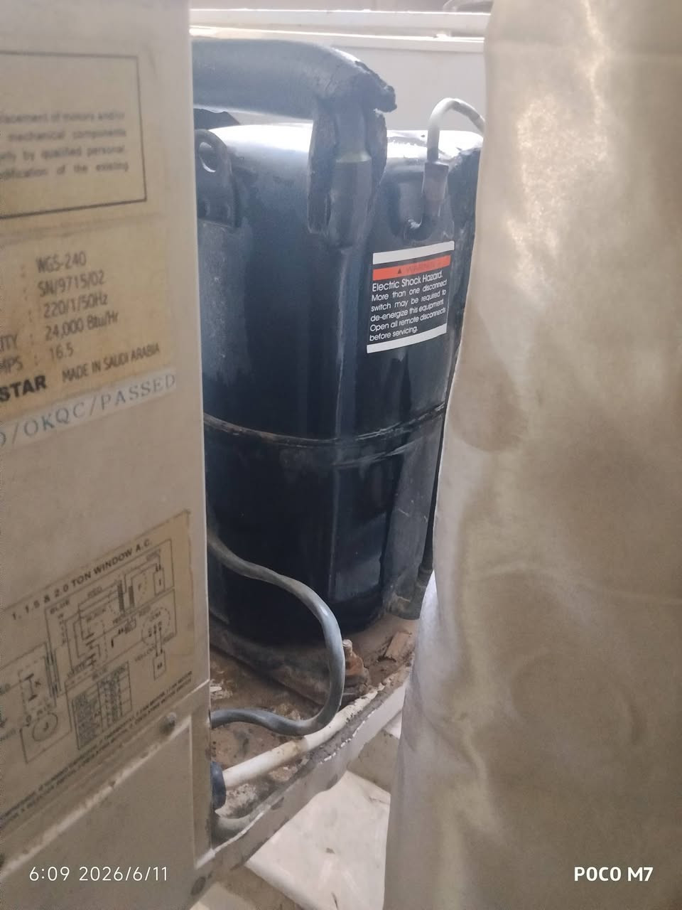 السلام عليكم 
عندي مكيف نوع WGS-240 سعودي اصلي ضمان الغاز مال الشركه  الماطرور ماله كدامك كنبريسرجديدناقصه فقط الغطه الداخلي فقط مثل مابين بل الصوره امامكم السعر قفل 350 الف
التواصل علي الرقم ‏‪+964 787 611 2777‬‏ موجود وتساب


**إذا كنت صاحب هذا الإعلان وتريد حذفه لأي سبب، رجاءا أرسل رسالة إلى الدعم الفني**