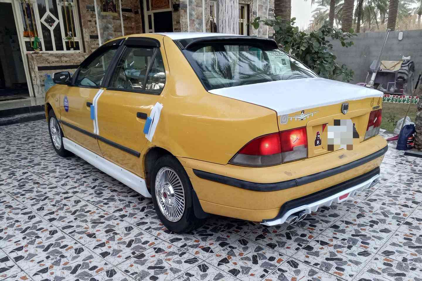 سمند اجره ناطقه رقم بغداد دولي موديل 2010كير ومكينه مكفولات صدر خلفي والامامي كله تمام الحمد لله تخم تاير ياباني مكفوله من الضربه والصبغ عدا باب وجاملغ صبغ بدون داخل السيارة جاهزة ومكفوله مصفره هيئة وغرامات تبريد شغال ثلج سيارة حلوه ومتعوب عليه وماكو هيج نظافه بهيج سعر ب27 وبيه مجال قليل جدا مكاني الصويره رقم الموبايل ***********
