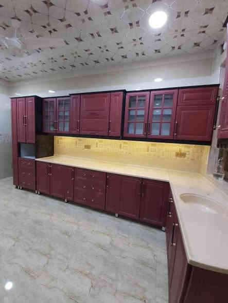 السلام عليكم نقدم إليكم أجمل تصاميم من المطابخ الحديثة التركيه محشى بالخشب الدواخل فوم بلاستك ضد الماء 
سعر المتر الأرضي ١٣٠
سعر المتر المعلق ١٣٠
سعر المتر المرمر ٨٥
العنوان كوت دور العمال
للاستفسار اتصل 
***********
唐肇廷#6
#متابعيني
#الجميع
