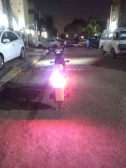 السلام عليكم بايسكل شحن للبيع ٣نمر سرعه٤٥و مواصفاته ممتاز والله اي عطل مابي سعر ٢٥٠ وب مجال المكان كربلاء حي الحر قرب مجمع ليمونه الاتصال بي واتساب ***********بدون نشرات لين ضايعات
