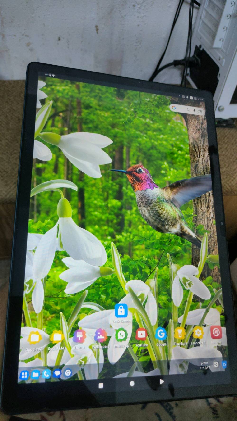 السلام عليكم  teclast t70
لمحبي التابلت الحجم الكبير لمشاهده الافلام وكرة القدم بصوره كبيره وواضحه
اكبر تابلت يجي بحجم 14 انج 2k
نظام اندرويد 
ومعالج Hellio g99 سريع للتصفح والاستخدام اليومي جيد جدا
نظام ستريو ٤ سماعات 
كامرتين خلفيه وكامرا اماميه
سيمكارتين ياخذ ورام
رام ٨ + ١٢
ذاكرة ٢٥٦
بطاريه 10000  تشحن شحن سريع ١٨ واط تايب سي 
الجهاز اخو الجديد قبل شهر اشتريته بي فقط طخه بسيطه للامانه بالشاصي وابد مماثره عليه 
ملحقات كفر ولزكه وكيبورد وماوس وسماعه وقلم وشاحنه وباكيت

السعر  ٢٦٠ بي مجال بسيط جدا مكاني بغداد 

***********