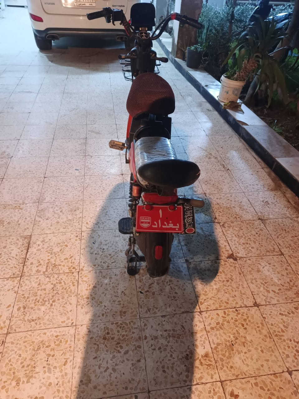 سلام عليكم دراجه شحن للبيع موديل 2024 
مكاني ديالى الخالص سعر 200وبي مجال بطاريات نضيفه وقويه 
***********
***********

