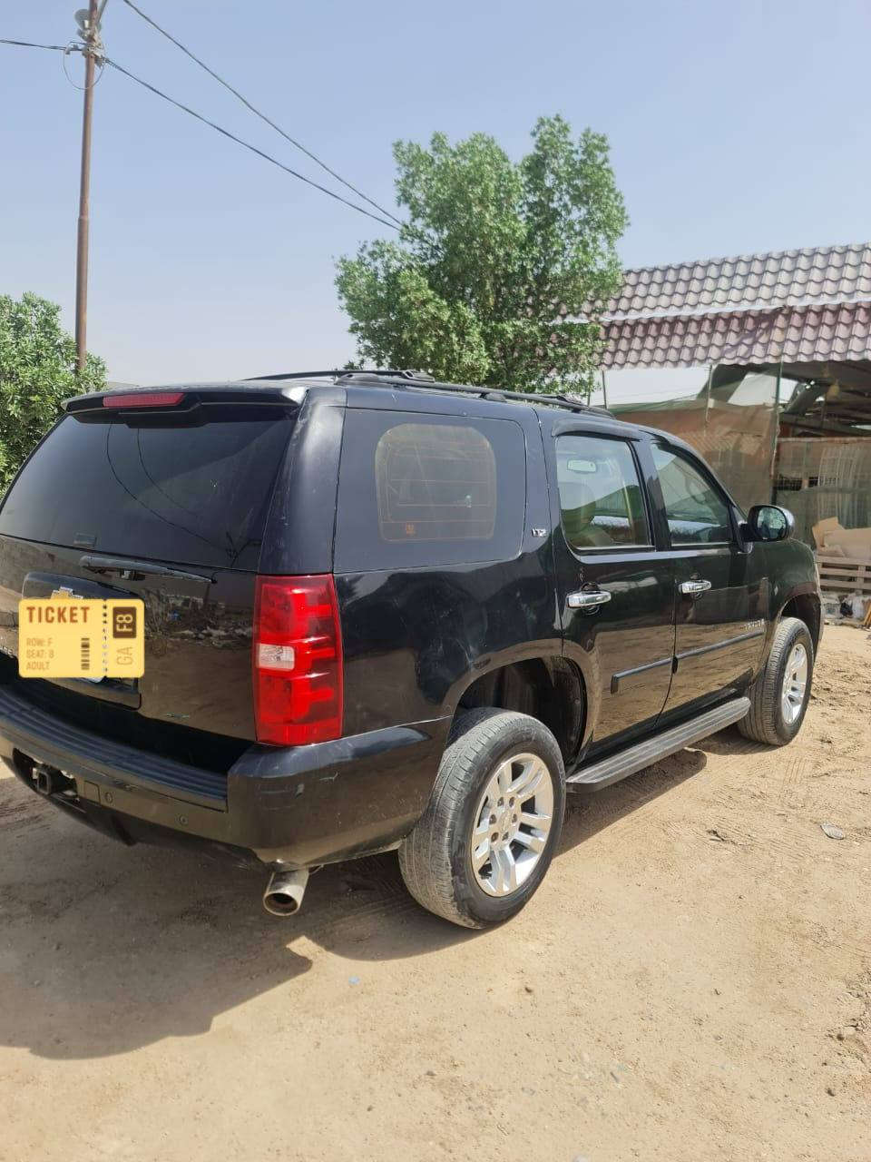 السلام عليكم
تاهو 2008 
للبيع السيارة خير من الله 
تبريد تخم تاير جديد
LT Z السيارة متومة 
رقم صاحب السيارة ***********
