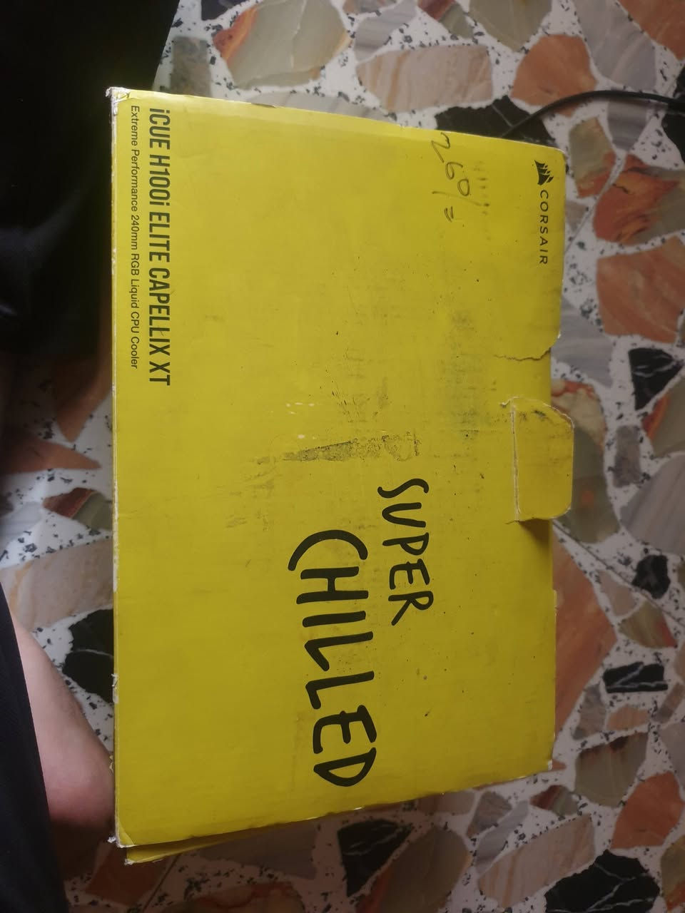 مبرد مائي غني عن التعريف
iCUE H100i ELITE CAPELLIX XT
سعره بل صناعه بل 250الف وبل موقع 240 دولار اني عارضه بس 150 توصيل ٣ شرط فحص وضمان شهر


**إذا كنت صاحب هذا الإعلان وتريد حذفه لأي سبب، رجاءا أرسل رسالة إلى الدعم الفني**
