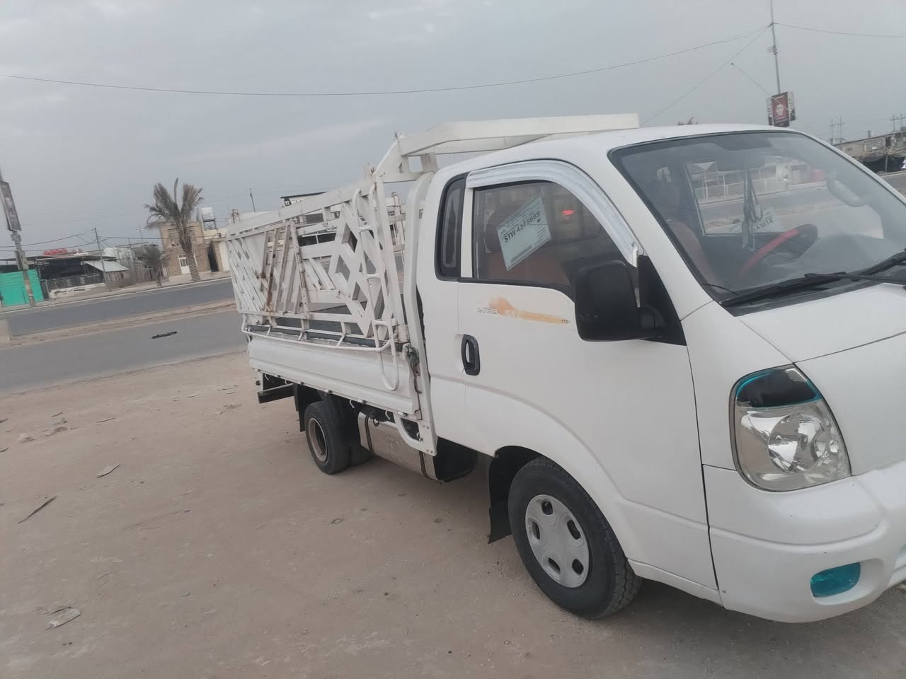 السلام عليكم
كيا حمل للبيع موديل 2011
مكفولة كفاله من الضربة والتبديل
سيارة جاهزه
كير محرك شاصي مكفول
كهربائيات كلها شغاله
رقم بابل نكليزي سنويه مجدده لل
30 مشروع وطني
العنوان بابل ـــ گفل
سعر 98
للاتصال ***********
