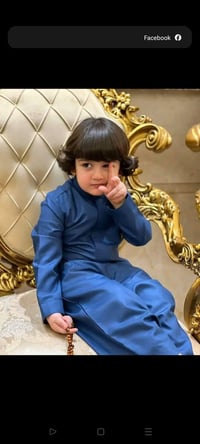 دشداشة ولادي • مقاسات 1-24 شهر • خانقين المصرف