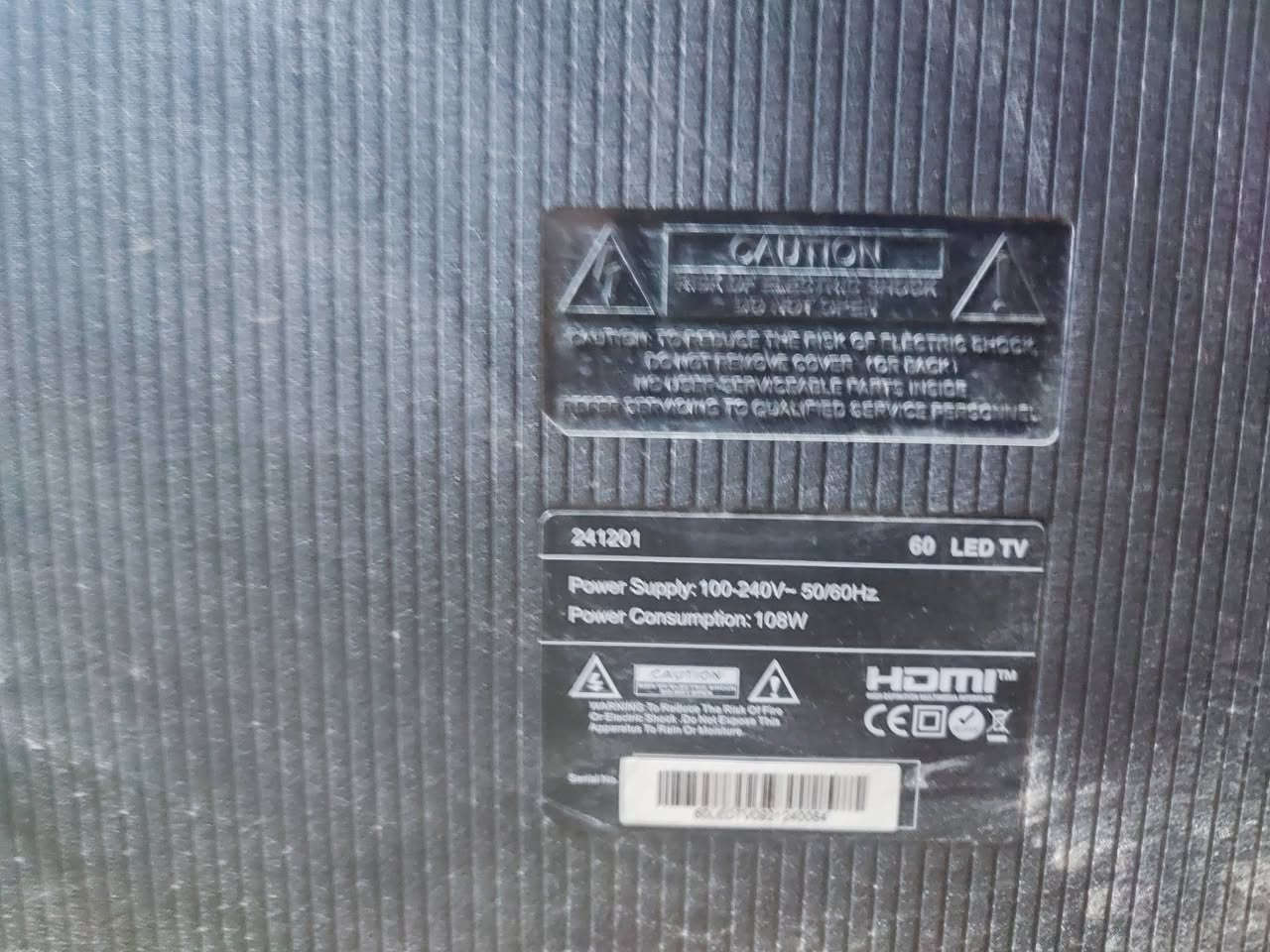 عندي هاي شاشا ال جي حجم 60  مضروبه للبيع


**إذا كنت صاحب هذا الإعلان وتريد حذفه لأي سبب، رجاءا أرسل رسالة إلى الدعم الفني**