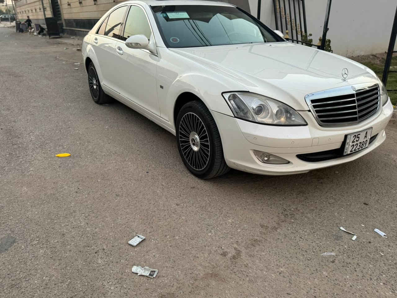 مارسيديس بينز S550 Amg 
Vip
موديل2008 المانيا مع 5 بردات خلفية
رقم كركوك دولي مداور
 بدون ضرر
كفاله عامه ..
من صبغ وكير ومحرك وتبريد
عليها نانو سيراميك هيكاري ضمان 3 سنوات
      
المواصفات
ماشيه 222 الف كيلو حقيقي قابل للزيادة 
محرك V6 و كير 7 نمر مكفولات
تبريد قطعتين
ناظور ليلي
كروز سرعة مع تحديد المسافة مع السيارة الامامية و تقلل السرعة بشكل تلقائي
أبواب شفط
صندوق شفط
بانوراما
ستيرن كهرباء
حساسات امامية خلفية
انارات ترحيب
مري شفط
شاشة اعطال
ويل 20 اصلي
داخل اسود
لايت زينون
كشنات امامية تبريد و تدفئة
وضعيات قيادة سبورت و عادي
شفتات بالستيرن 
نظام تعليق جوبلس + تحكم بارتفاع السيارة 
بصمتين 
مكان السياره النجف الاشرف
سعرها 185  مع المجال البسيط
للاستفسار ***********
