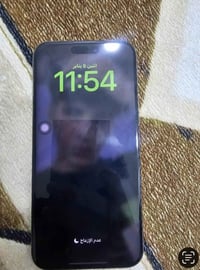 السلام عايكم جهاز 15 برو ماكس اخو الجديد ما مفتوح و لا امبدل بي شي و ل...