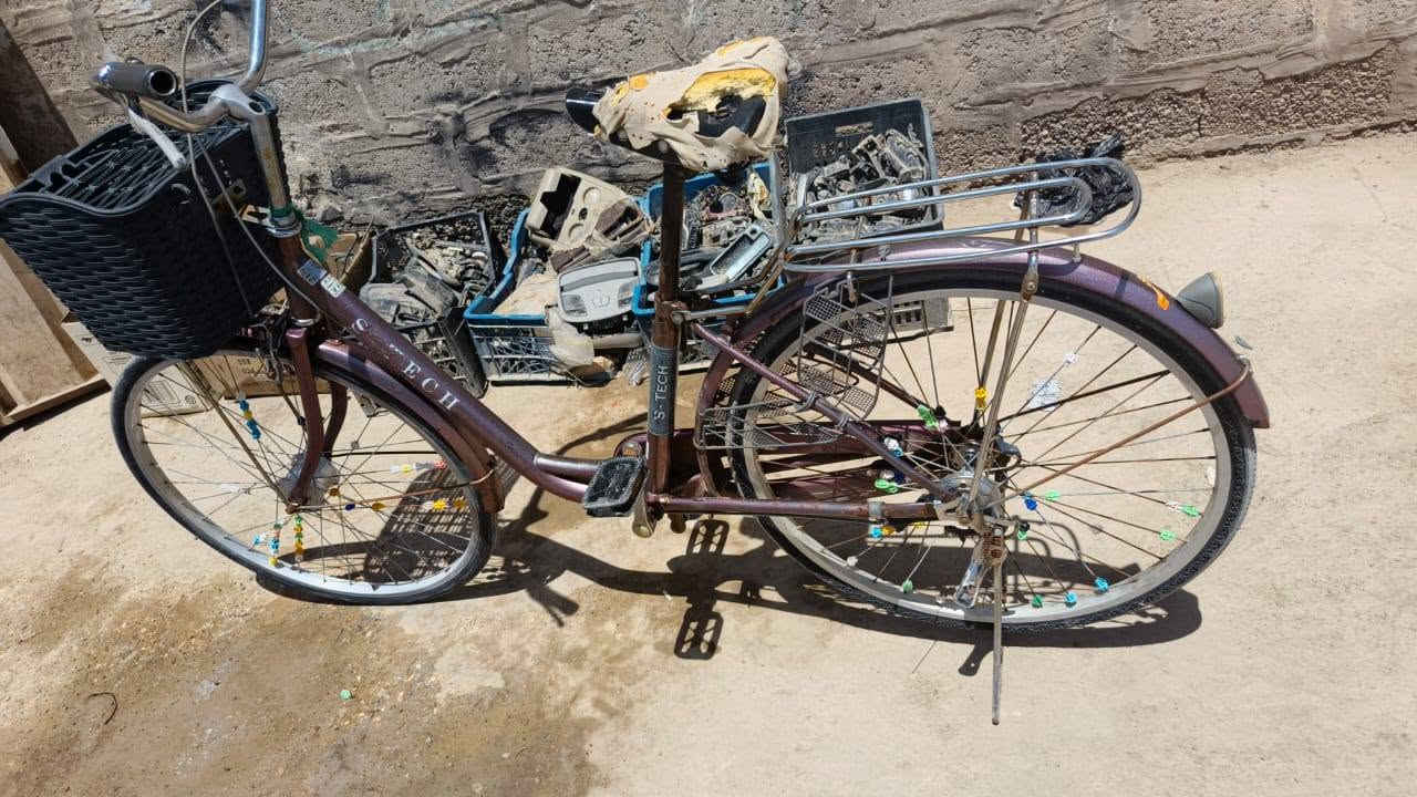 السلام عليكم للبيع باسكل بناتي حجم 26 باله السعر 85 وبيي مجال بسيط الرقم ***********
