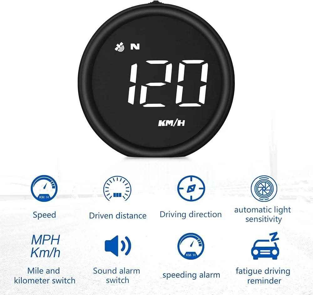 عداد سرعة عالمي للسيارة مزود بنظام تحديد المواقع العالمي (GPS) وشاشة عرض رأسية (HUD).

يستخدم إشارات الأقمار الصناعية GPS وBDS لقراءات دقيقة للسرعة.

تضبط الشاشة سطوعها تلقائيًا بناءً على الإضاءة المحيطة.

يوفر وظائف متعددة تشمل السرعة الحالية، والمسافة المقطوعة، واتجاه القيادة (البوصلة)، ومنبه السرعة الزائدة، وتذكيرات القيادة في حالة الإرهاق.

يمكن للمستخدمين تبديل وحدة السرعة بين ميل في الساعة (MPH) وكيلومتر في الساعة (KM/h). كركوك, العراق


**إذا كنت صاحب هذا الإعلان وتريد حذفه لأي سبب، رجاءا أرسل رسالة إلى الدعم الفني**