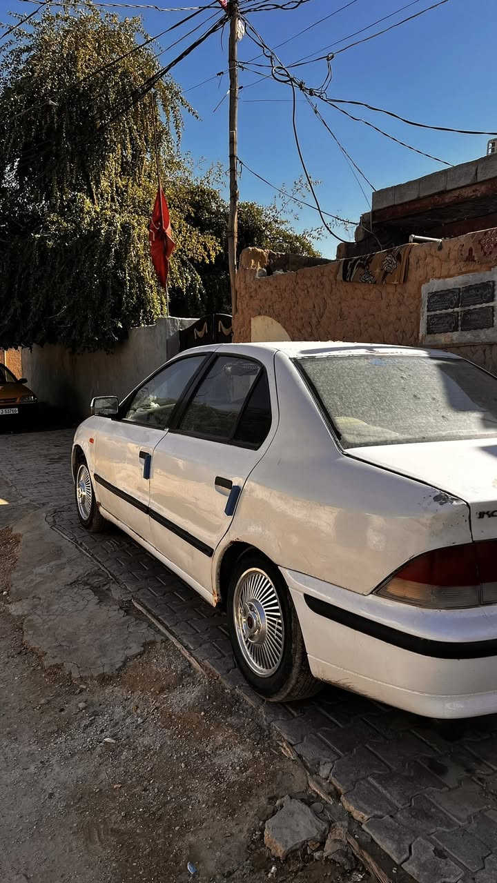 اسلام عليكم سمند 11 بدون راعي ما اندله رقم قادسية اتكفل سرقة وعشائر كشر شوف العين محرك كير جيد مكان سيارة كربلاء سعر 22ورقة وبيه مجال ‭0780 537 3515‬
