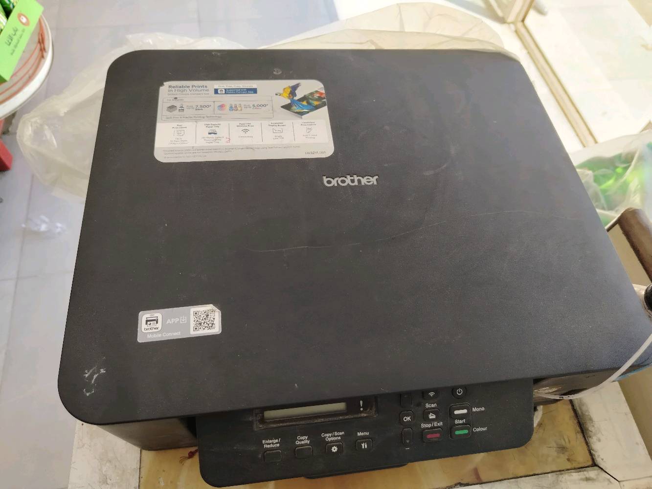 السلام عليكم طابعة برذر t530 للبيع استنساخ وسكنر وطباعة كتب ملازم وجهين تلقائي سعر ١٩٥ بيها مجال مكاني ديالى بعقوبة عبور كلية رافدين *********** توضيح بطل هذا حورتها بسبب فضله تنترس كل أسبوع لازم تتنضف هيج ماتحتاج