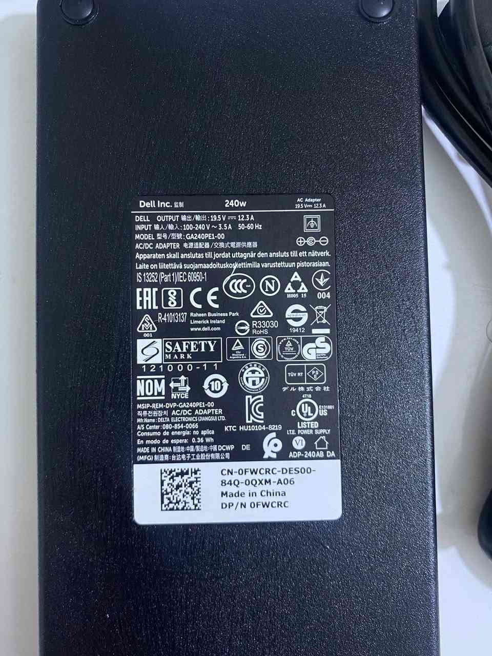 🔌شاحن دل 240 واط
ب30 الف وتوصيل 5🤗


**إذا كنت صاحب هذا الإعلان وتريد حذفه لأي سبب، رجاءا أرسل رسالة إلى الدعم الفني**