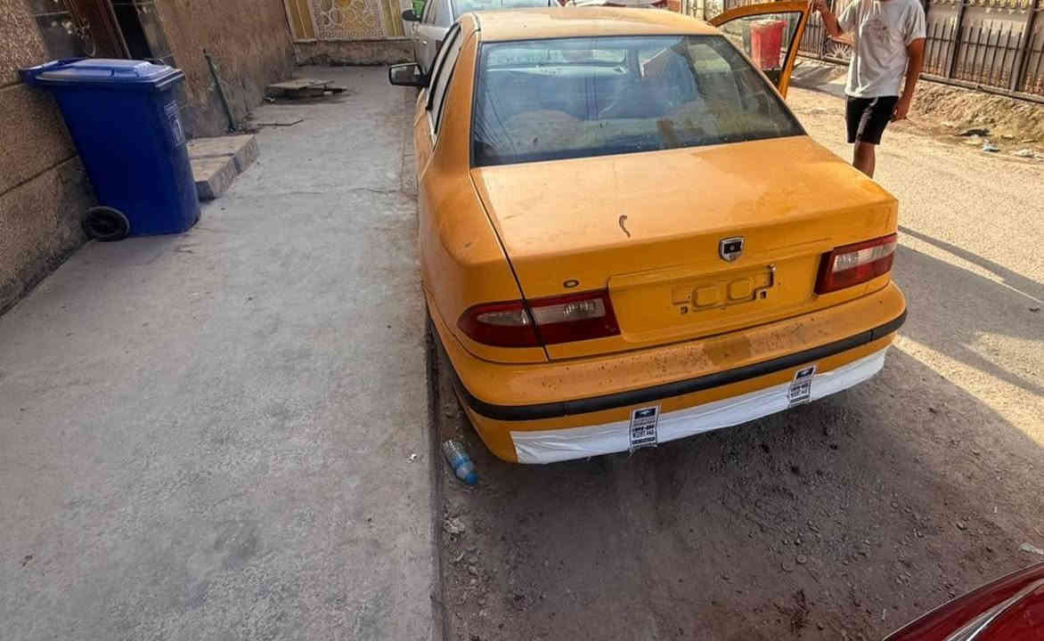 السلام عليكم اعيد النشر بسبب الوعود الكاذبة للبيع سمند موديل 11  السيارة مابيه ولا نقطة اخياس تبريد نقص بس غاز المحرك مجفتة جديد مصبوغة عام اللجمالية  اثر جراد السيارة خير من لله كهربائياتهة كلهة شغالة رقم بغداد انكليزي جديد السعر 29 وبيهة مجال اللطيبين  المكان بغداد الشعب الرقم ***********
