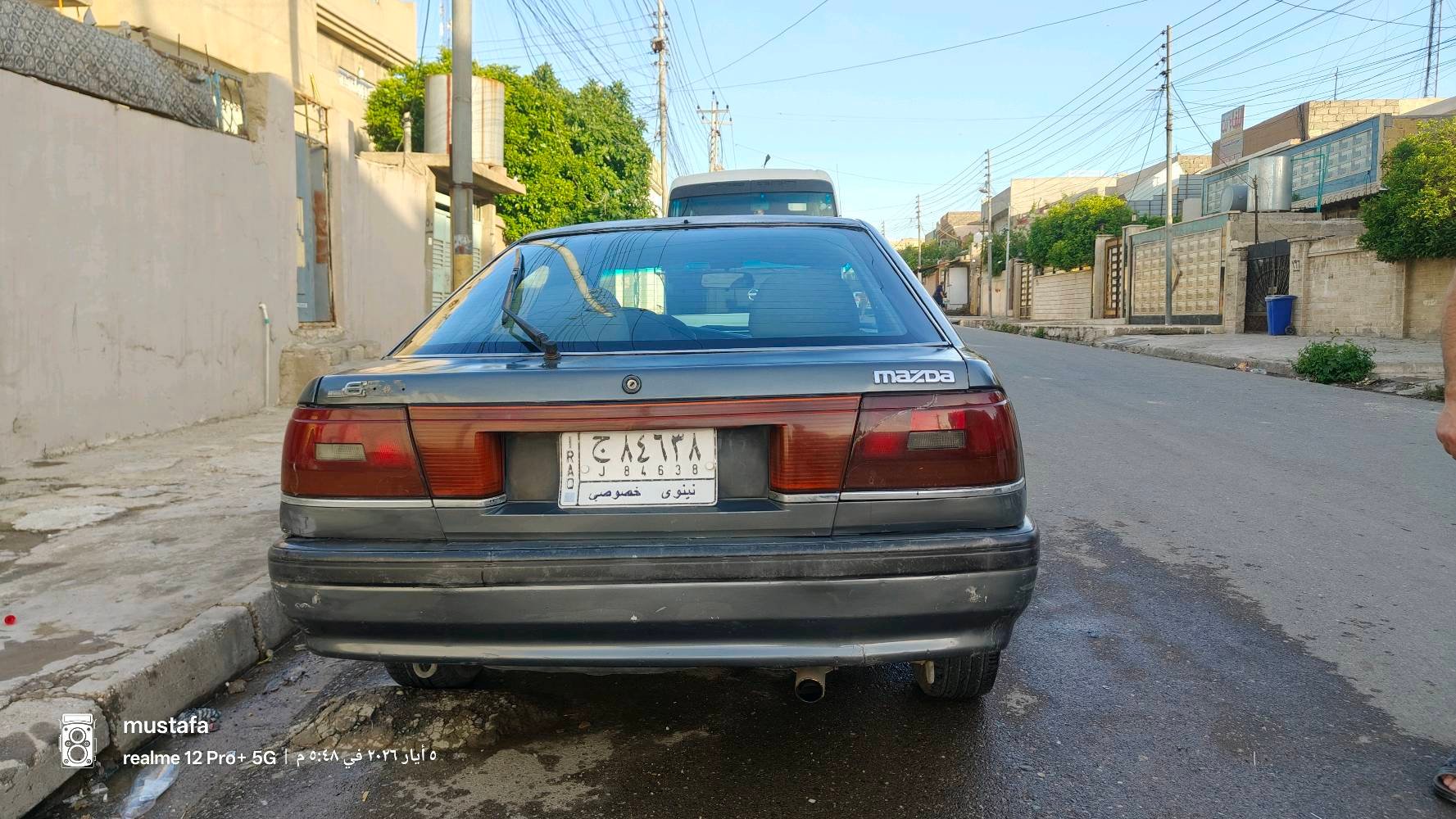 مازدا 626 موديل 89 محرك 8 بخ كير عادي شرط الكير والمحرك  رقمها نينوى الماني سنوية عظم لغاية 28 كوبون بانزين بيها بس متوقف صارله شهر
السيارة مصبوغة حزام وشرط التحويل  فقط بدون وكالة وسعرها 28 مكانها موصل الايسر
للاتصال
***********
***********