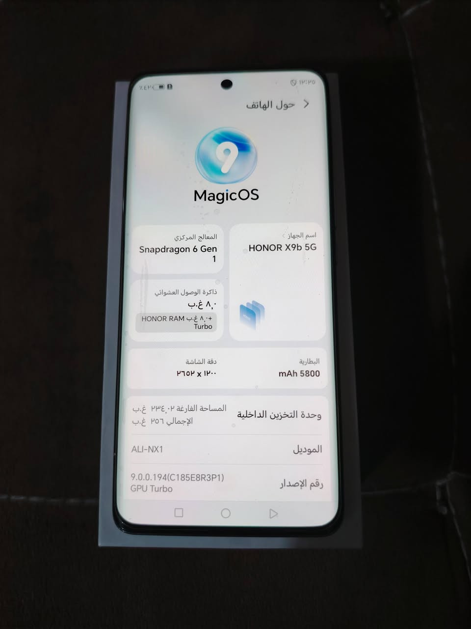 هونر x9b برتقالي
 ذاكره 256 والداخليه 8
الجهاز مكفول  مال بيت م
ملحقاته فقط كارتون
الشراي يتصل ***********
مكاني يم مستشفئ لحكيم السعر 275
