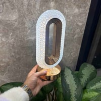 مصباح كريستالي • تحكم لمسي • RGB